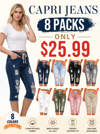 🔥8-PACK JEANS(All colors)